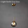 1-Light — Smoke / Red / No Bulb