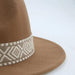 Versatile Unisex Panama Cowboy Hat - Wide Brim Fedora in Classic Camel, Black, and White Felt Options