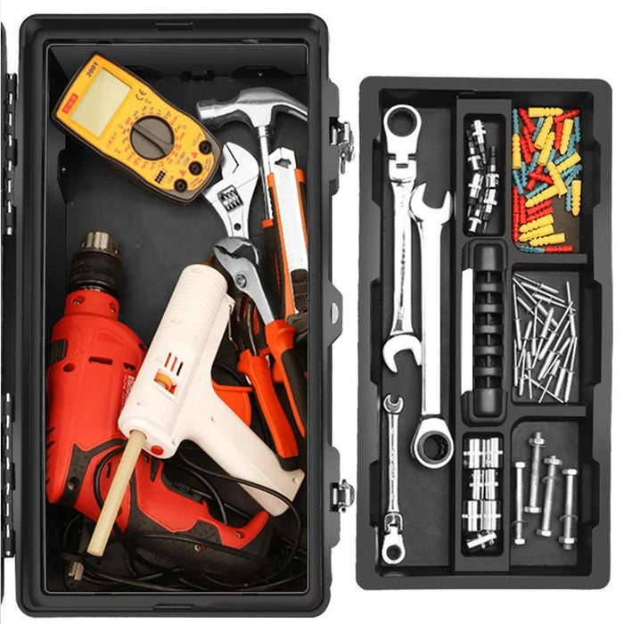 Heavy-Duty Stainless Steel Tool Storage Box for Professionals