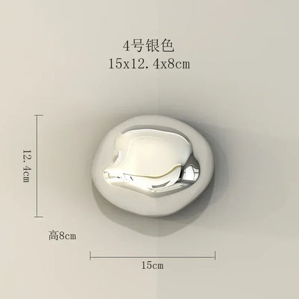 Living Room Wall Pendant Background Display Stereo Stone Wall Hanging