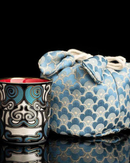 Elegant Authentic Dual-Tone Portable Tea Set for Traditional Kung Fu Brewing