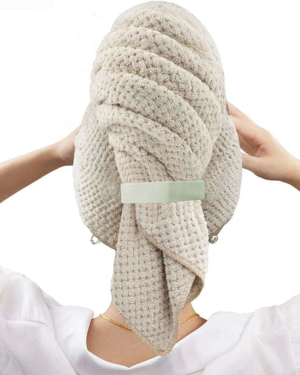 Luxury Microfiber Hair Drying Towel