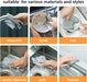 Dual-Function Steel Wire Cleaning Cloths for Ultimate Home and Kitchen Care