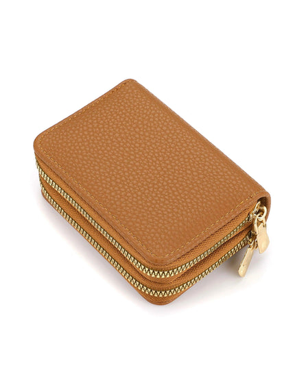 Lychee-Inspired Chic Zip Wallet - Stylish & Practical