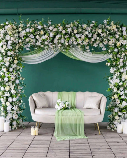 Versatile Adjustable Pipe & Drape Backdrop Stand for Events - Choose 10x10ft or 10x20ft Sizes