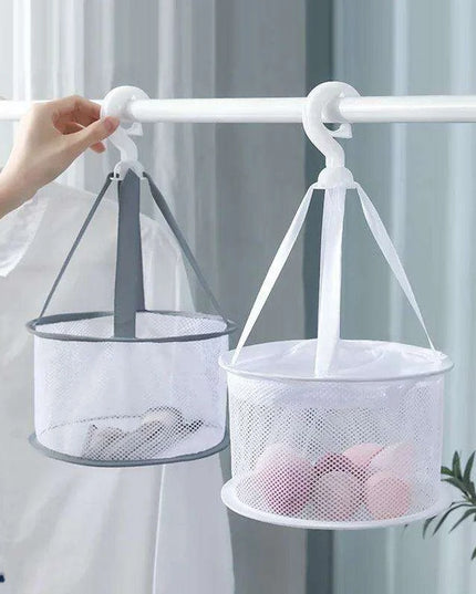 Versatile Compact Mesh Drying Rack: Ideal for Delicates and Knitwear - Space-Efficient Solution