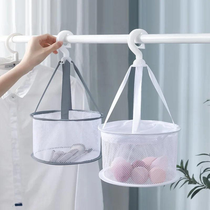 Versatile Compact Mesh Drying Rack: Ideal for Delicates and Knitwear - Space-Efficient Solution
