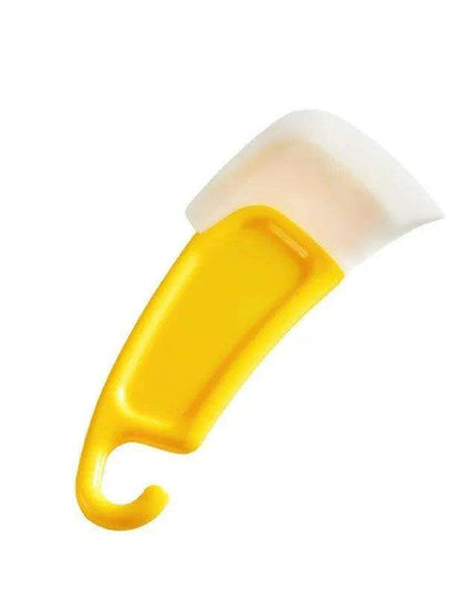 Cheerful Yellow & White Silicone Kitchen Scraper Kit for Effortless Cleanup