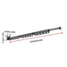 Collapsible Garment Hanging Rack for Compact Storage in Indoor & Outdoor Areas