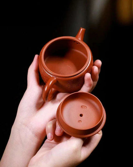 Exquisite 150ML Handcrafted Yixing Purple Clay Teapot - Authentic Dahongpao Mud Soaking Kettle for Chinese Tea Culture