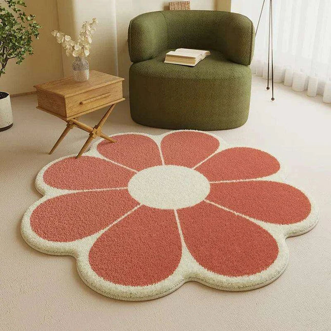 Chic Floral Non-Slip Area Rug Set for Contemporary Home Interiors