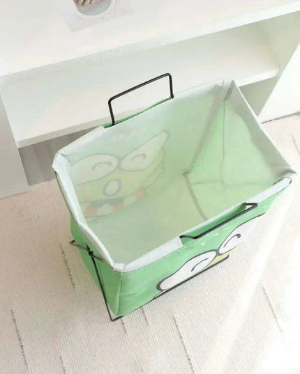 Hello Kitty Stylish Foldable Laundry Hamper: Sturdy Iron Frame & Waterproof Design - Spacious Organizer