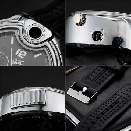NICE Outdoor Windproof Metal Lighter - Portable & Fashionable Design