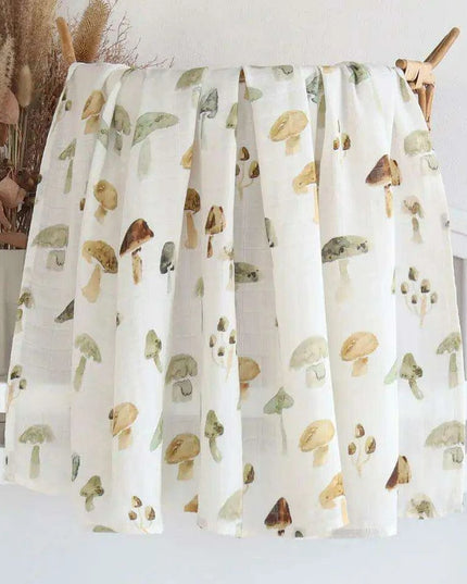 Luxuriously Soft Organic Bamboo Cotton Swaddle Blanket for Infants