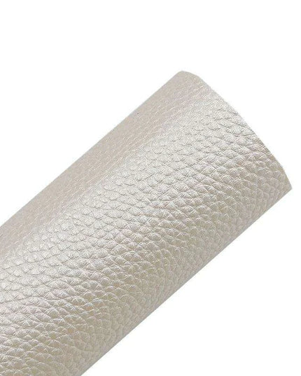 Colorful Litchi Textured Eco-Friendly PU Leather Craft Sheet