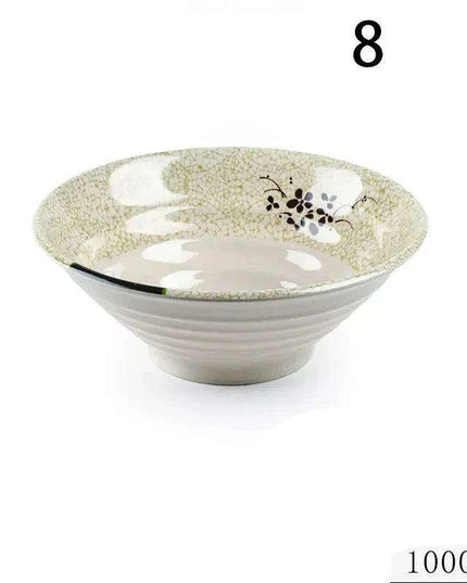 Chic Melamine Bowl for Ramen and Salad – Perfect for Home and Restaurant Use