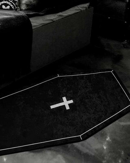 Monochrome Geometric Area Rug