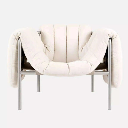 Alien Luxe PU Leather Nordic Lounge Chair: Exquisite Comfort Armchair
