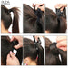 Elegant Length: 22-Inch Synthetic Hair Extensions for Instant Glamour