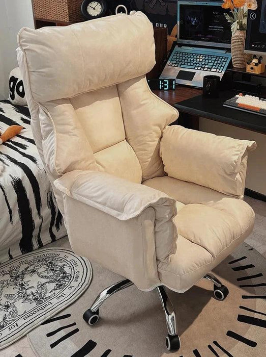 Sleek Nordic Leather Ergonomic Recliner - The Perfect Blend of Comfort for Gaming and Leisure