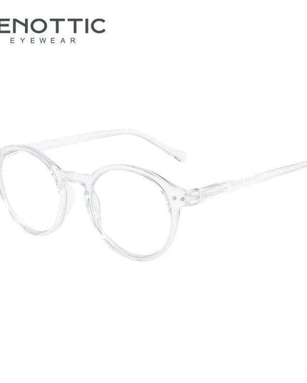 ZENOTTIC 2024 Retro Blue Light Blocking Reading Glasses - Chic Eyewear for Eye Protection and Better Sleep