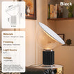 Large Black H65cm / white light 6000k