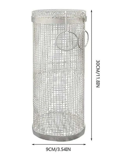 Versatile Stainless Steel BBQ Grilling Basket for Outdoor Cooking Adventures