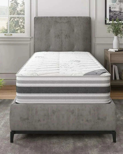 9-Inch Twin Hybrid Mattress with Advanced Airflow and Premium Edge Support, Crafted in the USA