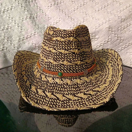 Handcrafted Cowboy Hat with Wild West Flair - Ideal for Outdoor Excursions