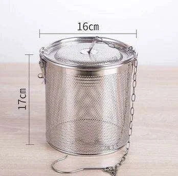 Flavor Infusion Made Easy: Stainless Steel Cooking Bag for Gourmet Meals