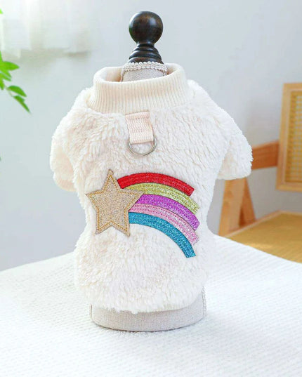 Stylish Insulated Hoodie for Small to Medium Dogs – Adjustable Cozy Pullover