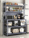 Chic Modular Patio Sideboard: Elegant Display for Kitchen Essentials
