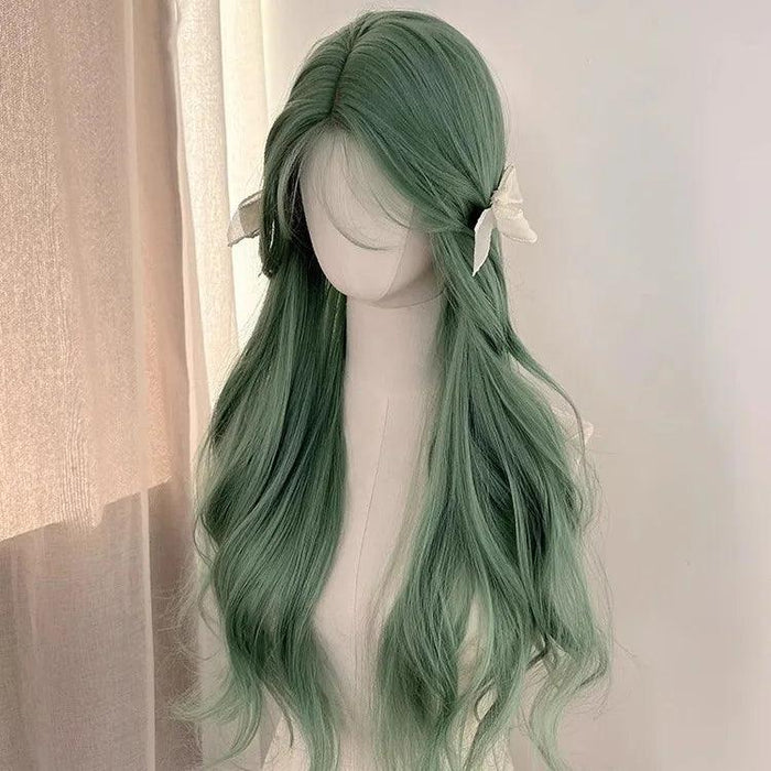 Radiant Ruby Long Straight Lace Front Wig - Heat-Resistant Synthetic Headband Wig for Everyday Glamour & Cosplay