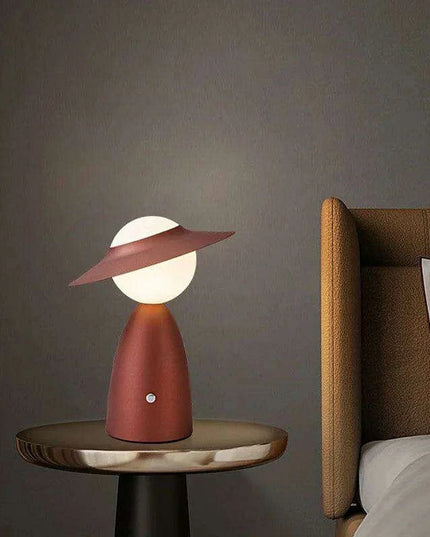 Swordsman Rechargeable Touch Dimming Desk Lamp - Modern Elegance for Home and Office