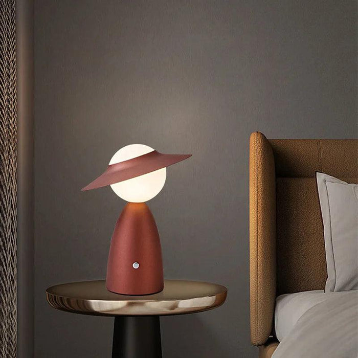 Swordsman Rechargeable Touch Dimming Desk Lamp - Modern Elegance for Home and Office