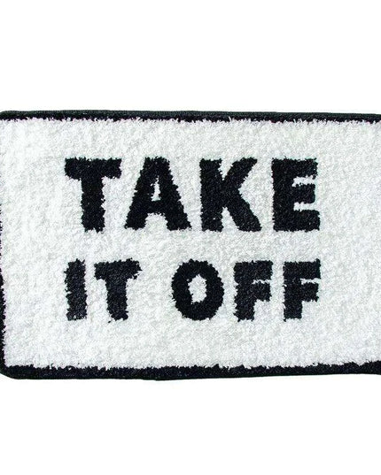 Stylish Tufted Letter Pattern Area Rug for Elegant Home Decor Enhancement