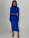 Chic Cut-Out Turtleneck Maxi Dress for Women - The Ultimate Autumn and Winter Fashion Statement