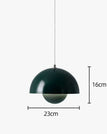Dark green-dia 23cm / 3 color dimming