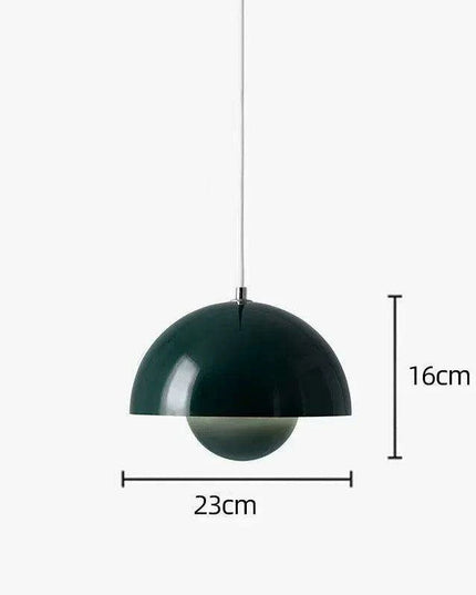 Nordic Inspired Iron Pendant Lamp: Elegant Lighting for Contemporary Spaces