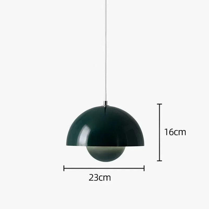 Nordic Inspired Iron Pendant Lamp: Elegant Lighting for Contemporary Spaces