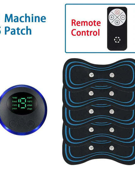 Portable Electric Neck Massager with 8 Adjustable Modes - Full Body Muscle Relaxation Stimulator