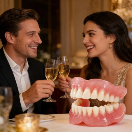 Immediate Denture Bases for Edentulous Adults — Custom Fit, Post-Extraction Smile Restoration