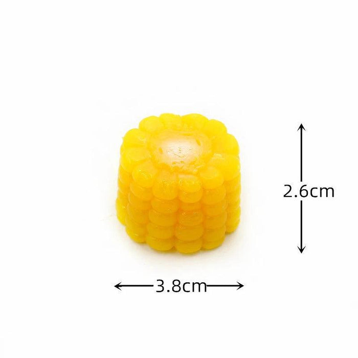 Lifelike Artificial Vegetable Set - Realistic Tomato, Corn, and Broccoli for Restaurant Displays and Photography