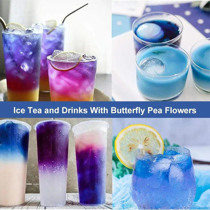 Thai Blue Butterfly Pea Flower Tea - Pure Elixir for Immunity & Glowing Skin