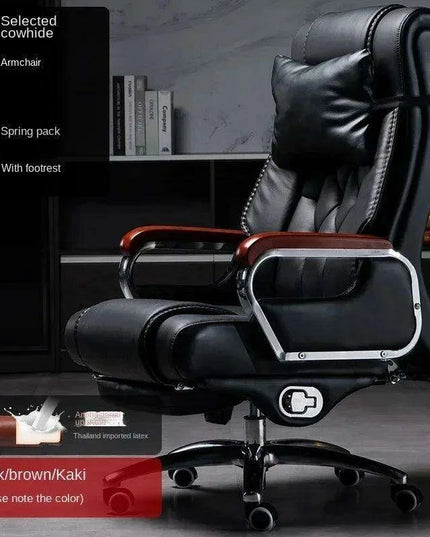 Executive Luxury Leather Office Chair for Unmatched Comfort