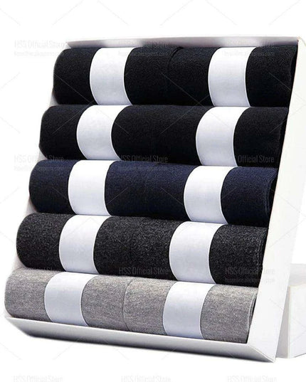 Chic Men's Cotton Dress Socks for Every Occasion