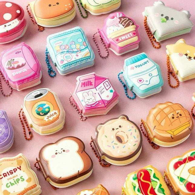 Cute Cartoon Character Silicone Memo Pad and Planner Sticker Set