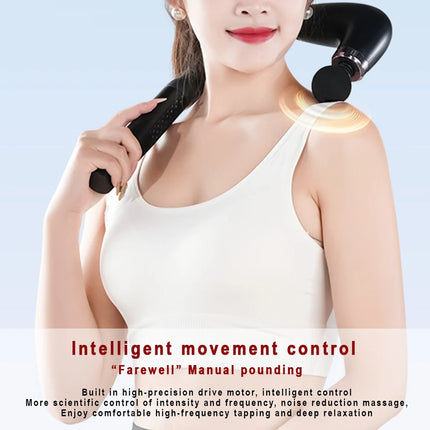 Percussion Fascia Gun — Handheld Deep Tissue Massager, Rechargeable