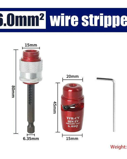 Lightweight Aluminum Wire Stripping Toolkit for Electricians: Efficient and Portable Solution