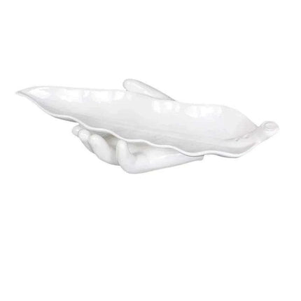 Elegant White Ceramic Dinnerware Set for a Luxurious Dining Experience